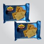 Rajesh Chikki Combo Pack-(Regular Peanut Chikki and Reagular Daliya Chikki) 500 Grams, Set of 2